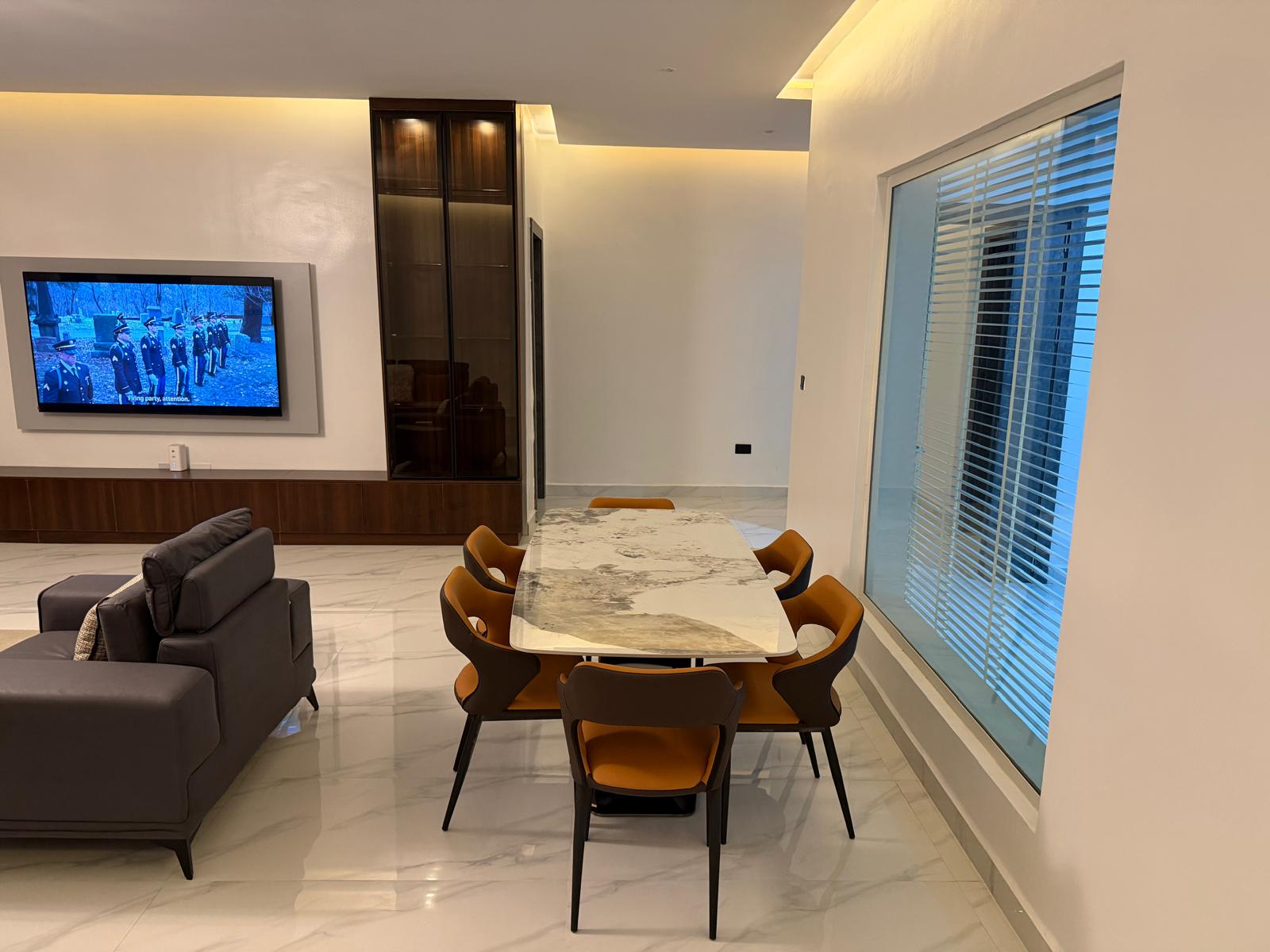 The Family Lounge opening onto the dining area